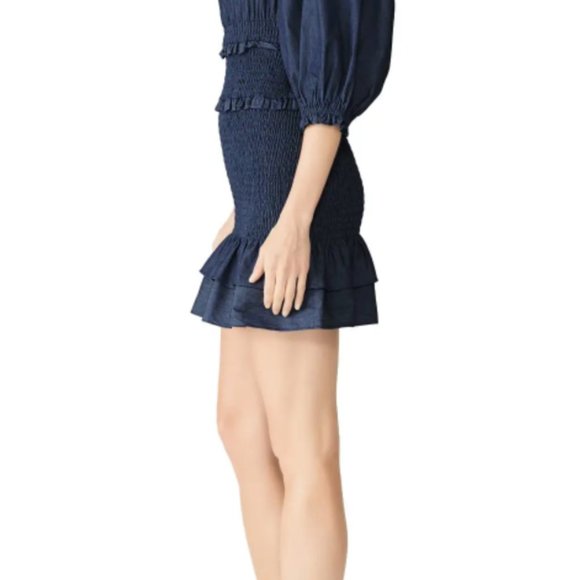Parker Antoinette Denim Dress NWT Size S - Picture 5 of 7